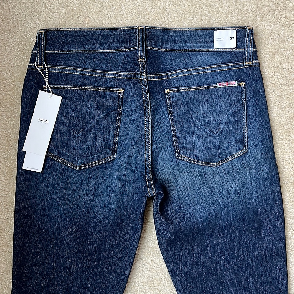 Hudson Krista Super Skinny Dark Denim Jeans Size 27